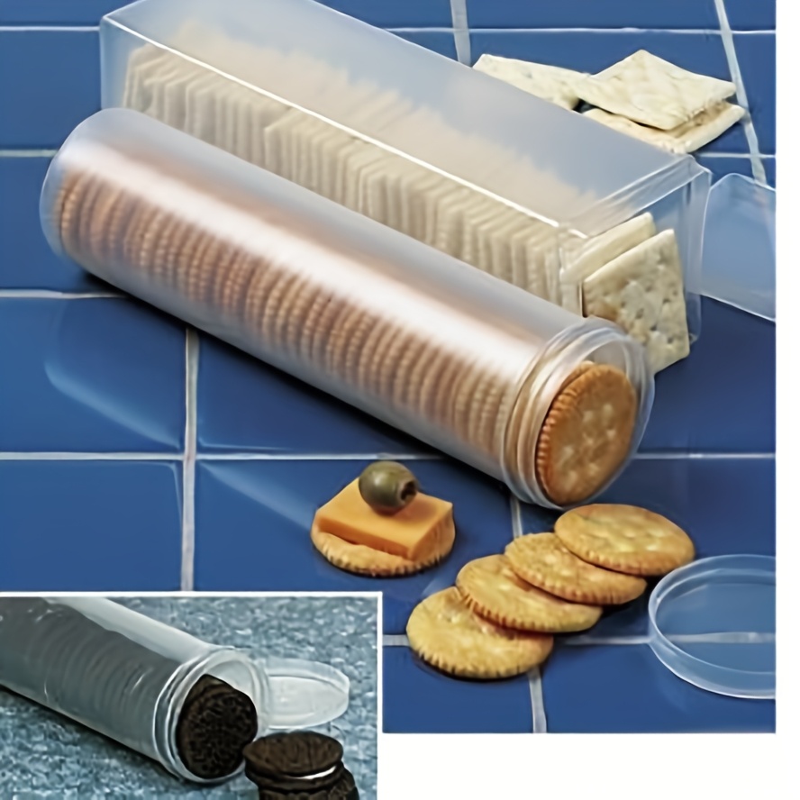 Food Storage With Dividers - 뚜껑이 있는 투명 직사각형 밀폐 식품