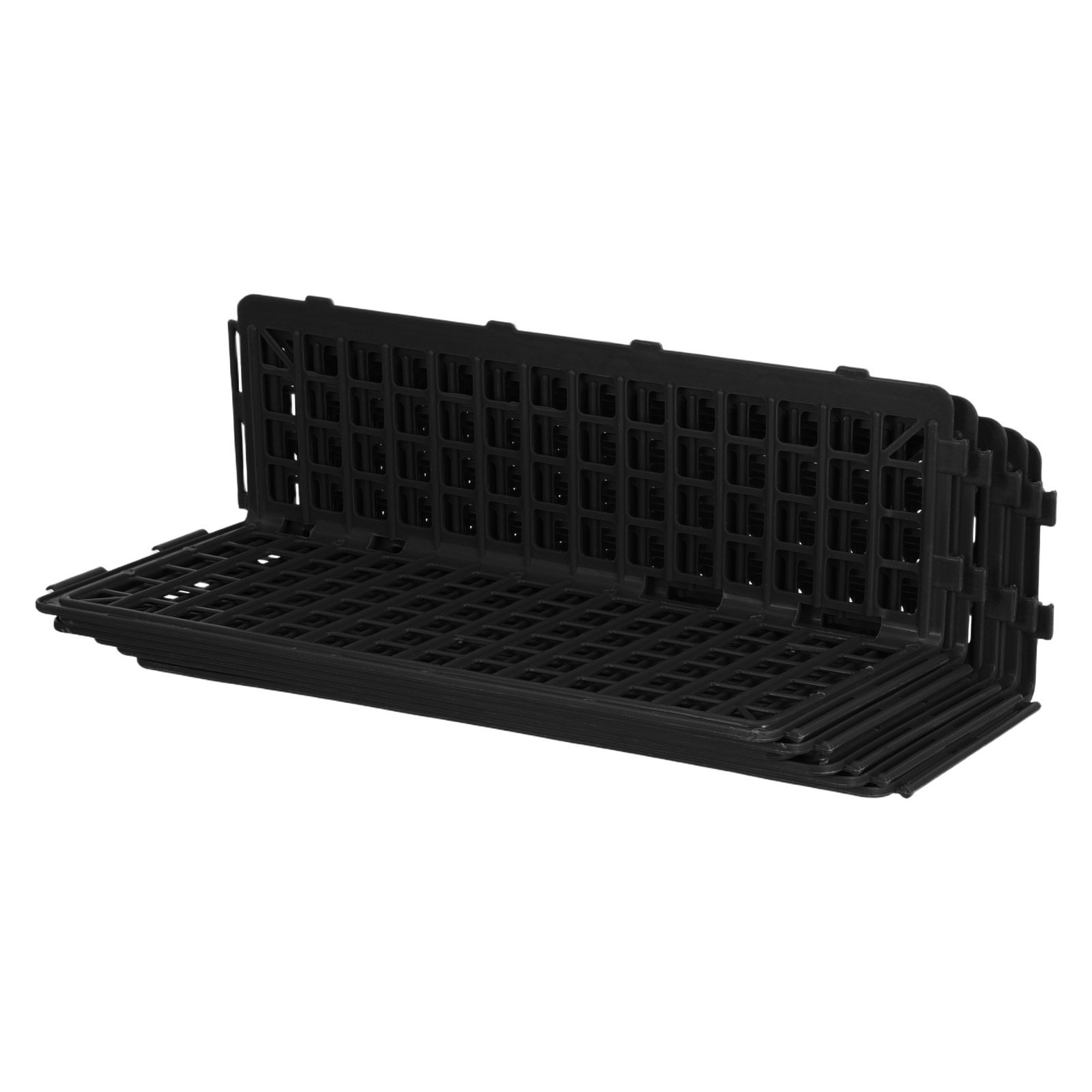 Food Storage With Dividers - 6개입 슈퍼마켓 선반 가림대 - 플라스틱