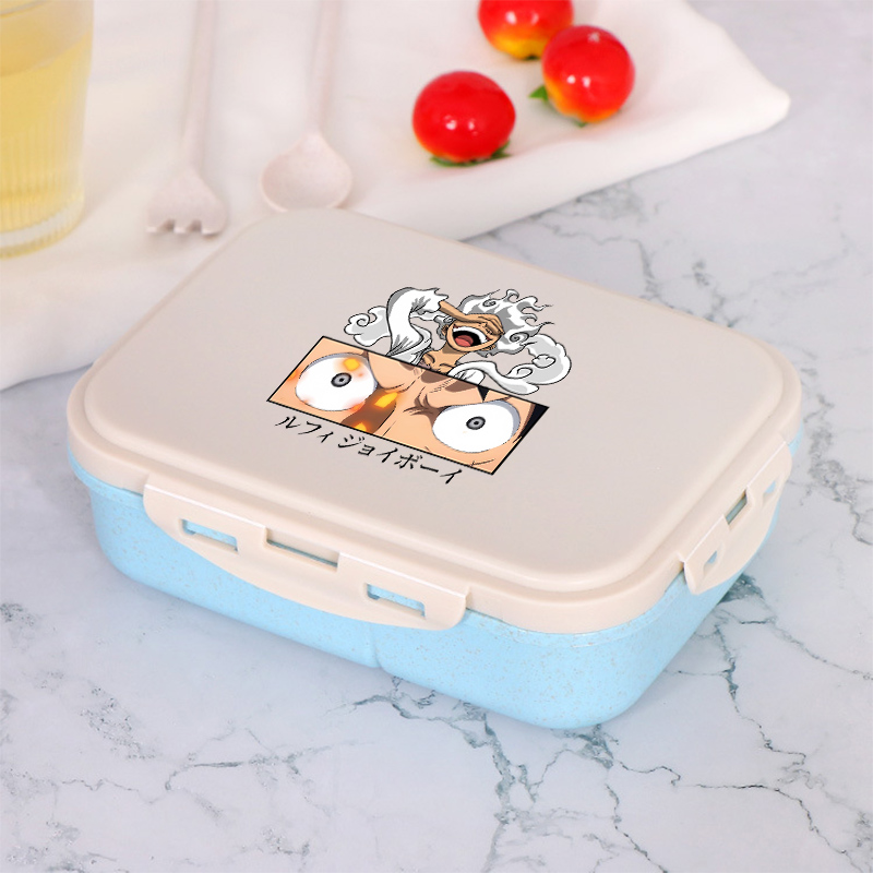 원피스 소년 소녀 도시락 상자 휴대용 음식 상자 전자레 - Food Storage Meals 리뷰 및 가격