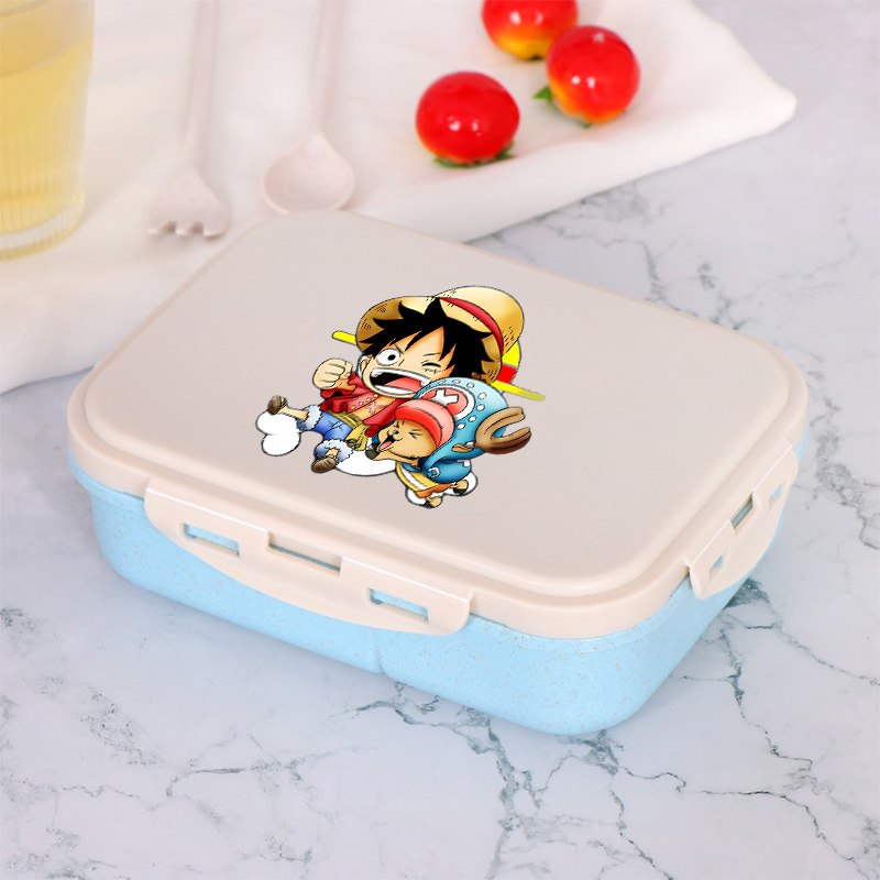 원피스 소년 소녀 도시락 상자 휴대용 음식 상자 전자레 - Food Storage Meals 리뷰 및 가격