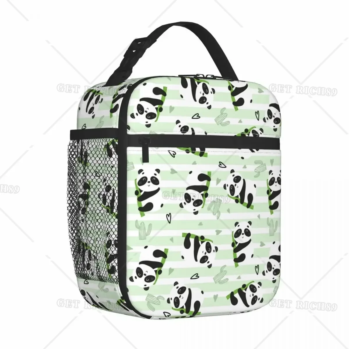 귀여운 팬더 곰과 대나무 디자인의 보온 도시락 가방,  - Food Storage Bag 리뷰 및 가격