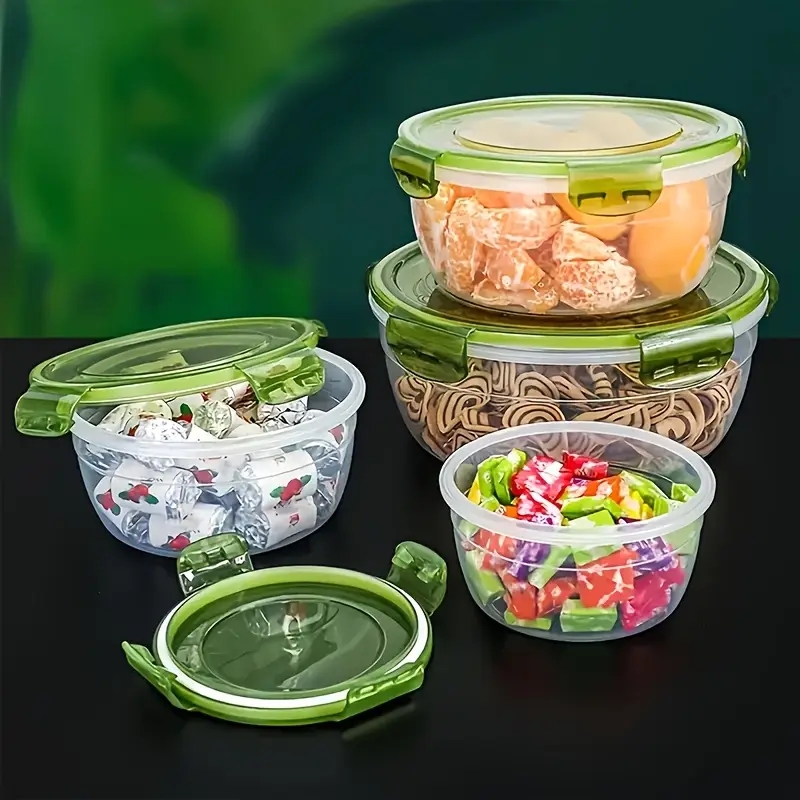 플라스틱 식품 보관 용기 4개, 도시락, 식당, 캠핑, - Food Storage Meals 리뷰 및 가격