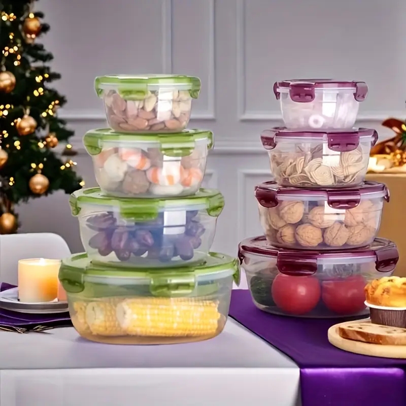 플라스틱 식품 보관 용기 4개, 도시락, 식당, 캠핑, - Food Storage Meals 리뷰 및 가격