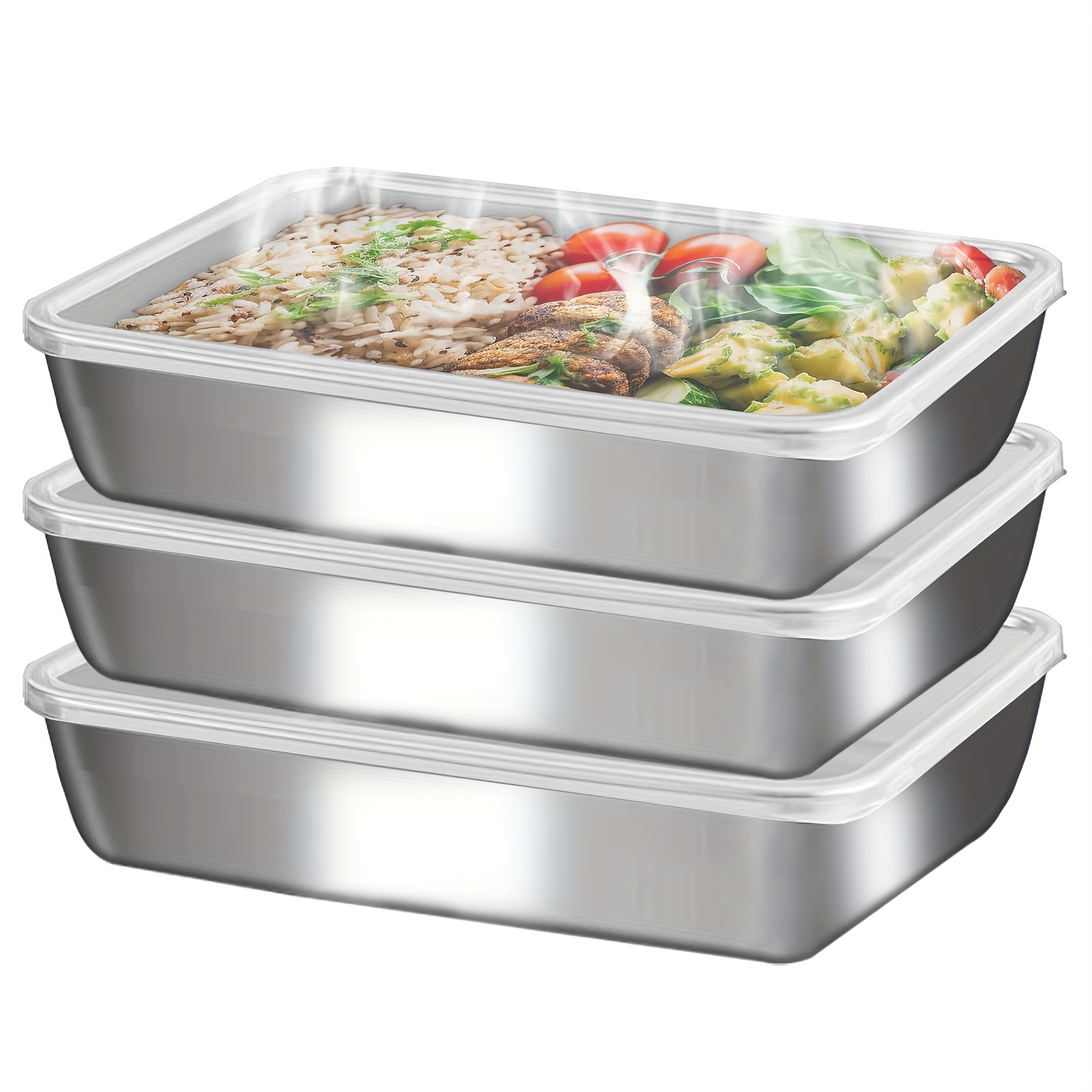 3개 스텐밧드 밀폐용기, 스텐+밀폐용기 반찬통, 냉동보 - Food Storage Meals 리뷰 및 가격