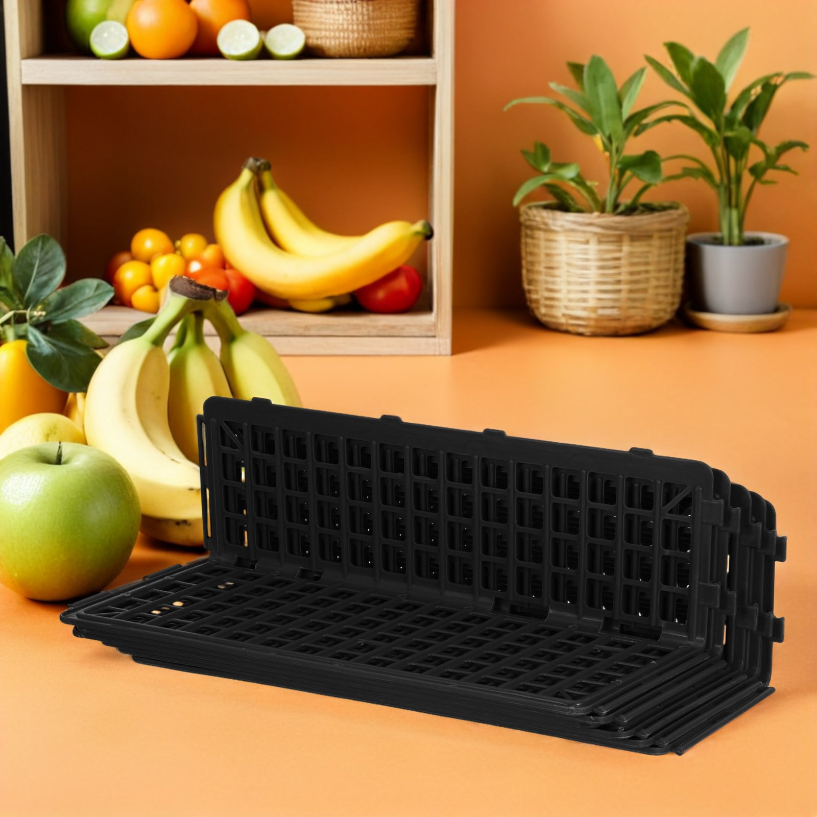 6개입 슈퍼마켓 선반 가림대 - 플라스틱 칸막이 - 과 - Food Storage With Dividers 리뷰 및 가격