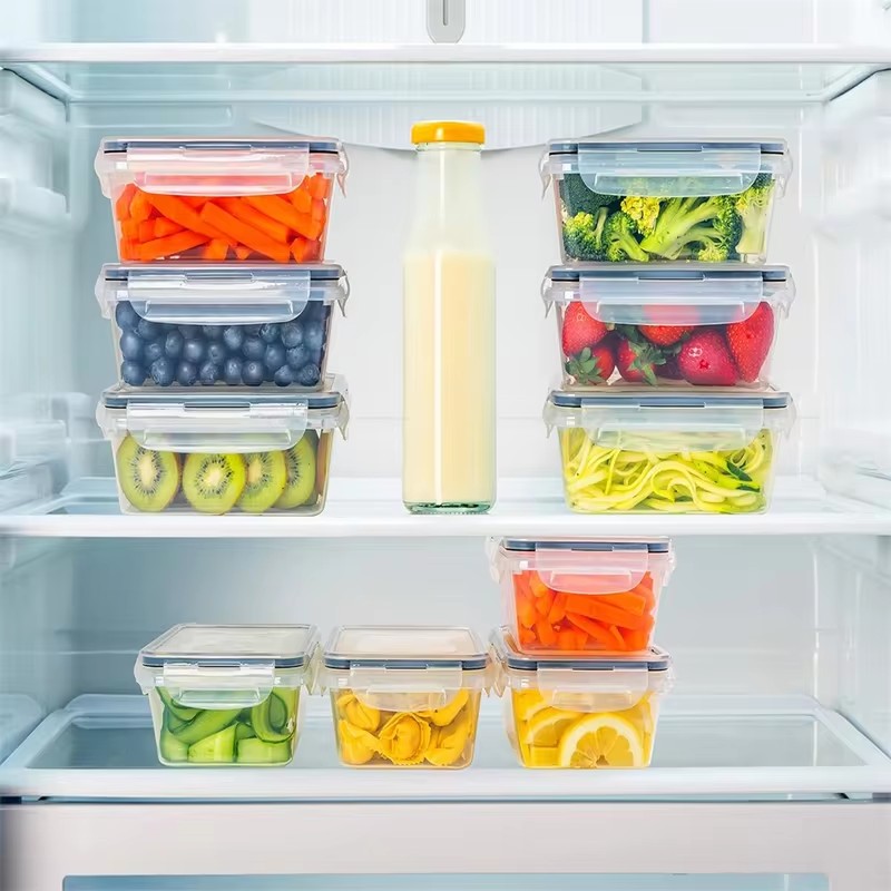 BPA가 없는 주방용 보관 용기 10개 세트, 각 용기 - Food Storage Labels 리뷰 및 가격